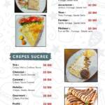 Menu Chouf l'Or Marrakech December 2023 450012-985100